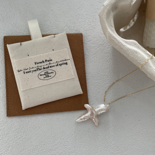 Cross - White pearl necklace White Freshwater Cultured Keshi Pearl Lilian Necklace for Women 612