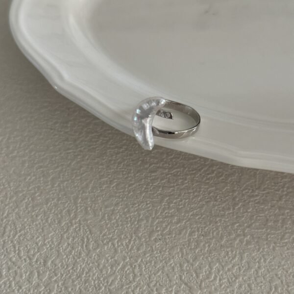 Silver Small 14k Gold Pearl Ring 670