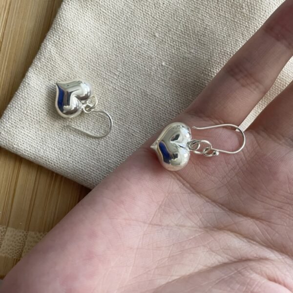 Gold Diamante Pearl Floral Huggie Earrings 198